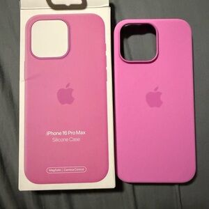 Apple Pink Silicone Case for iPhone 14 Pro Max